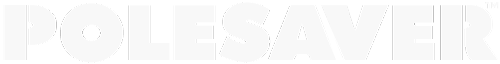 Polesaver Logo - White