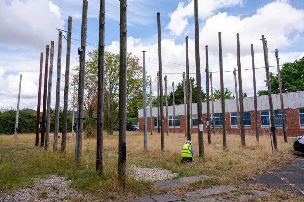 Pole test site